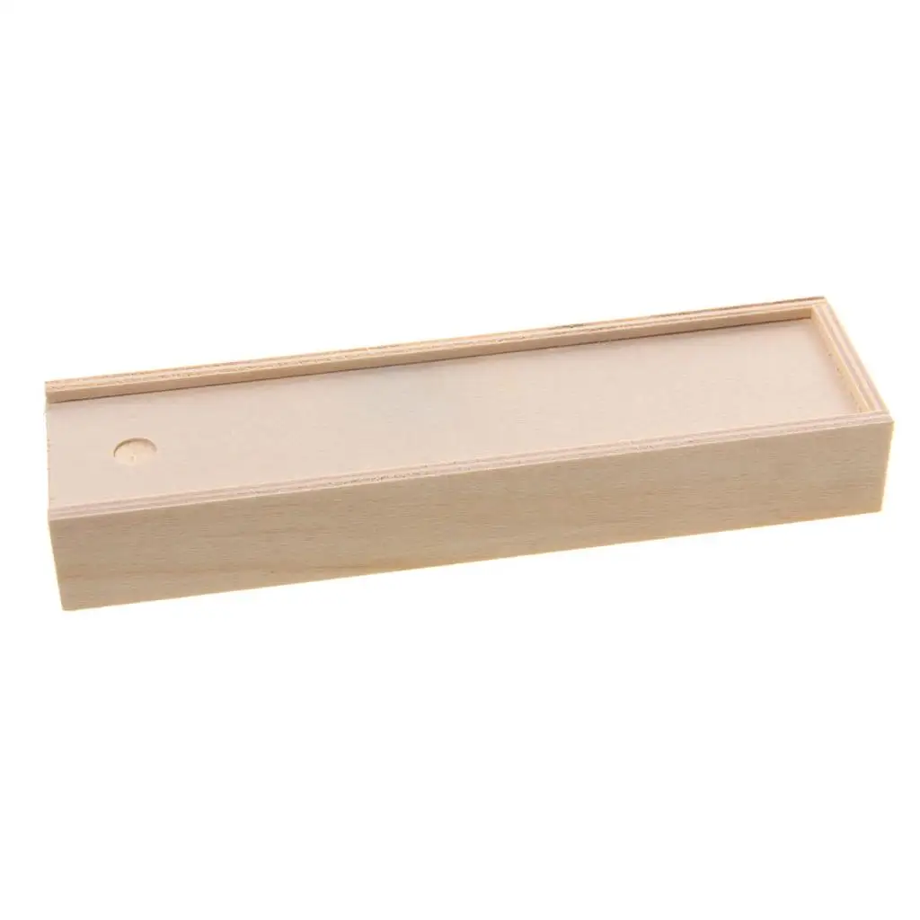 Unfinished Wooden Jewel Box Organizer Kit DIY Craft Wood Kids Toys for Personalized Gift for Girls