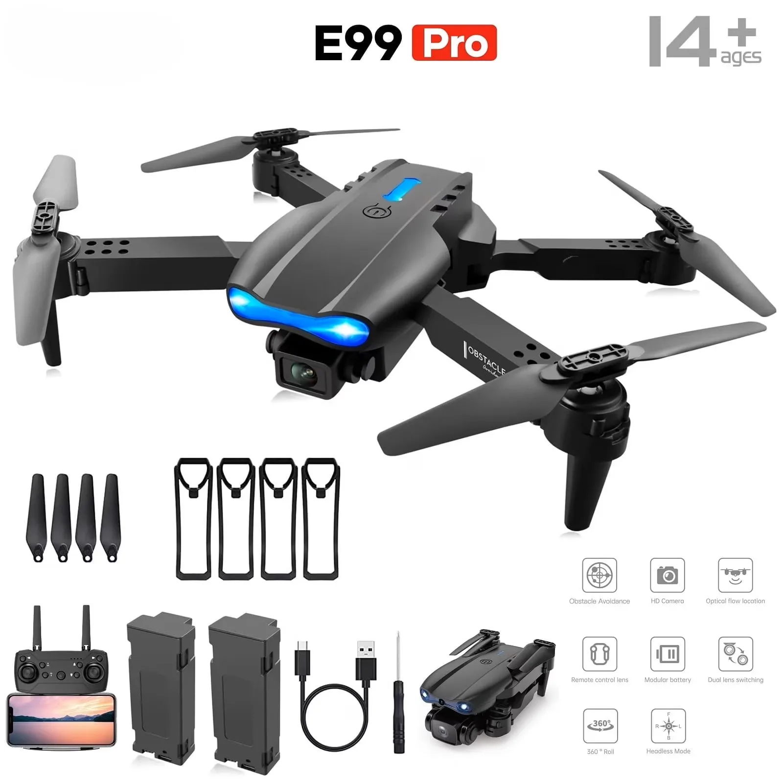 Upgraded 2026 E99PRO MAX Drone