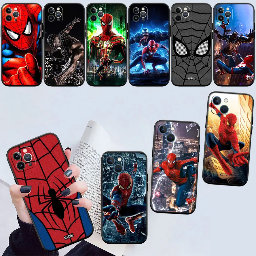 Новый высококлассный чехол YK29 для сотовых телефонов Marvel «Человек-паук» для Xiaomi Mi A1 A2 A3 12 11 8 9 Lite 9T 10T 10S 11T 11i Pro CC9E