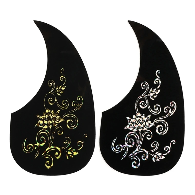 Acoustic Guitar Pickguard Scratch Plate Replacement Self Ahesive Guitar Pick Guard Guitar Accessories Enduring