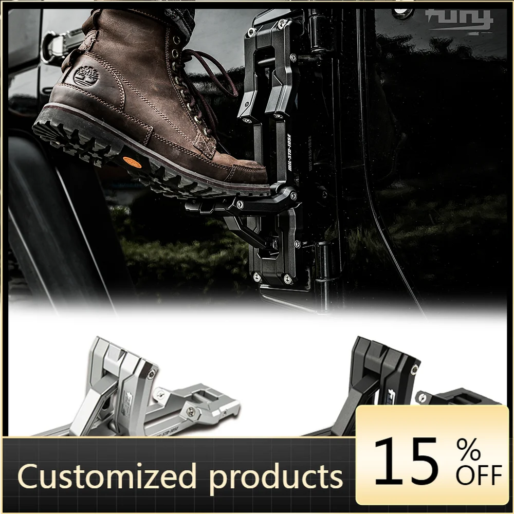 

Professional customizationFury 2007-2017 JK Accessories CNC Aluminum Side Door Ladder Door Hinge Step for Wrangler