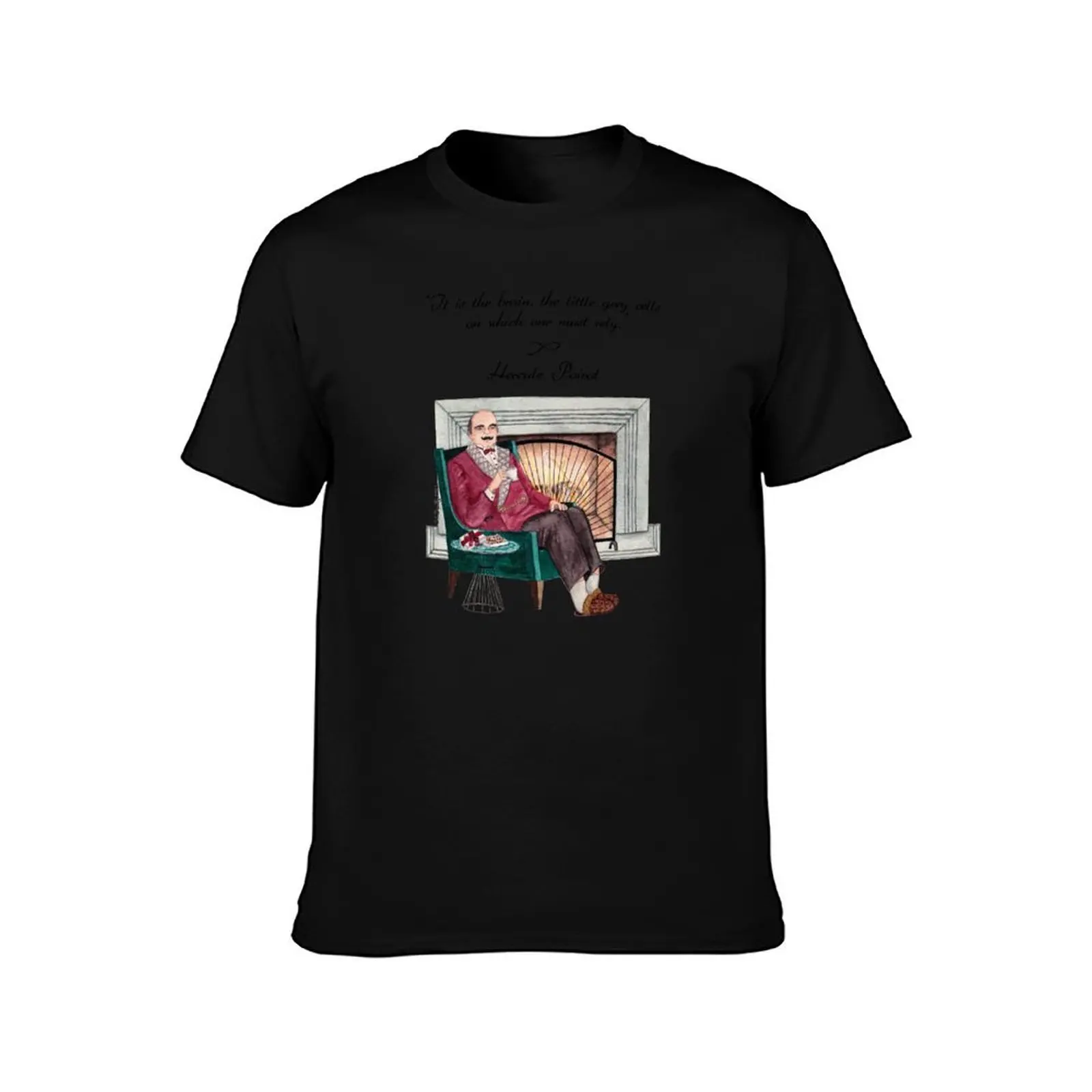 The Chocolate Box, Agatha Christie's Hercule Poirot T-Shirt Holiday Party for Men T-Shirt