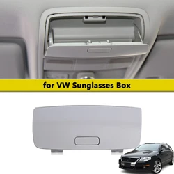 New Grey Sunglass Glasses Holder Box Glasses Case for V-W Tiguan Golf MK5 MK6 J-etta 5 Passat B7 1KD868837 Car Inner Accessories