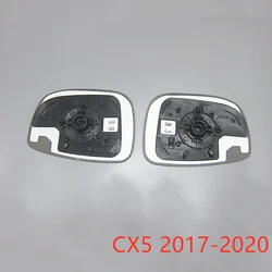 Car accessories 69-1G7 body door mirror glass with heated function for Mazda CX-5 2017-2021 KF no with blind zone control