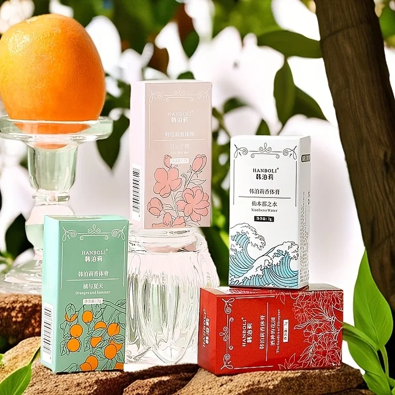 Perfume Sólido con Feromonas para Mujer, Bálsamo Sólido Refrescante, Perfume para Citas y Uso Diario, Regalo Ideal, Desodorante Aromático Portátil