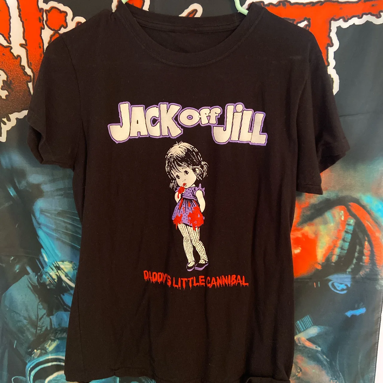 

Черная футболка Jack Off Jill Band для мужчин и женщин, футболка всех размеров от S до 234XL AAA905, новые подарки и футболки, футбольные рубашки в стиле манга