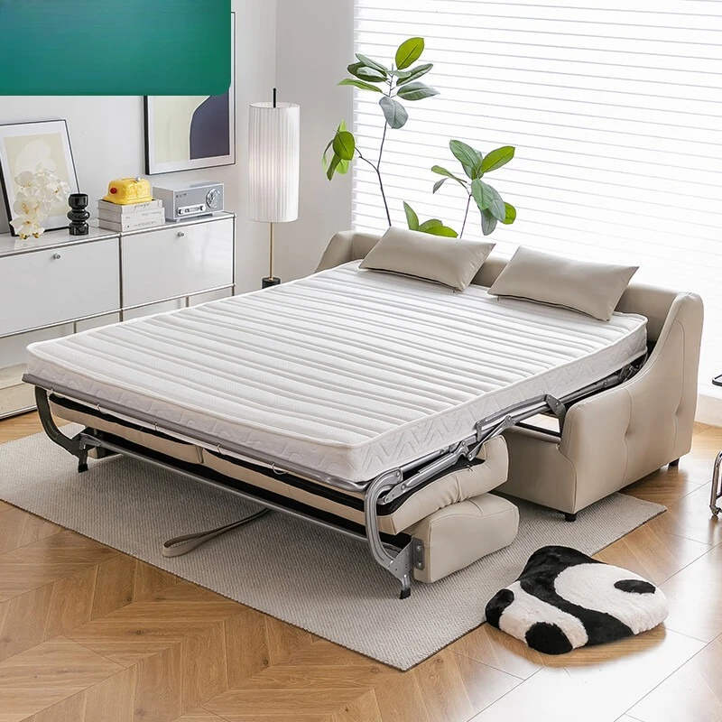 

Nordic high-end sofa bed foldable dual-purpose bed living room small apartment single double multi-function bed new