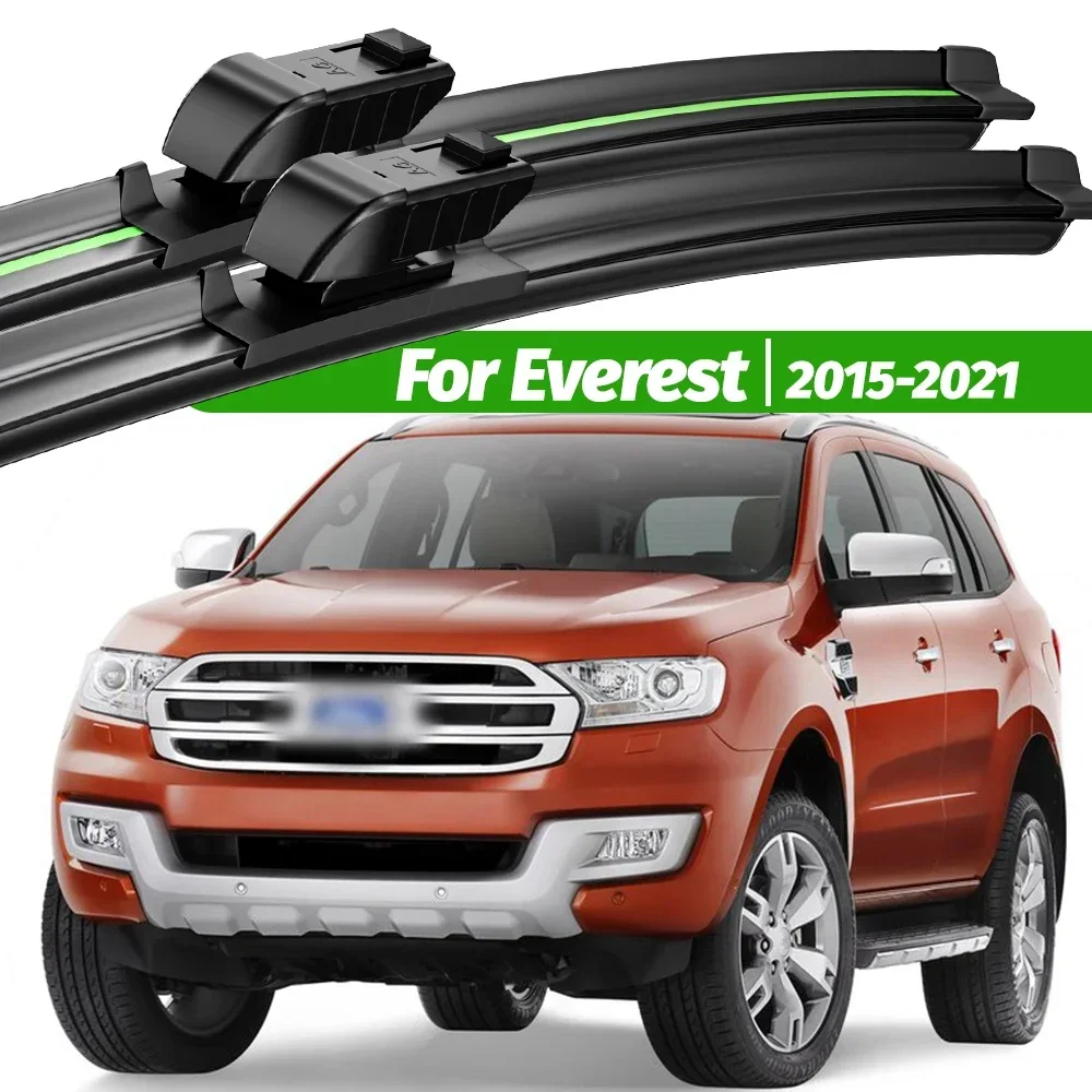 

For Ford Everest 2015-2021 2pcs Front Windshield Wiper Blades 2016 2017 2018 2019 2020 Windscreen Window Accessories