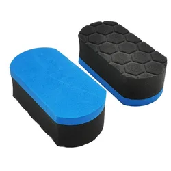 1Pc Car Beauty Polishing Sponge Waxing Sponge Block Car Waxing Tools Car Crystal Plating Sponge Car Cleaning Cotton