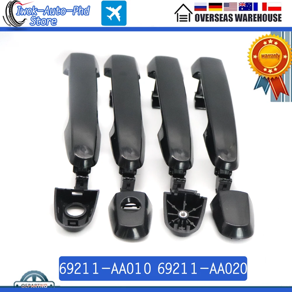 69211-AA010 69211-AA020 Car Front Rear Left Right Door Handle Set For Toyota Corolla Matrix RAV4 Yaris Solara Highlander