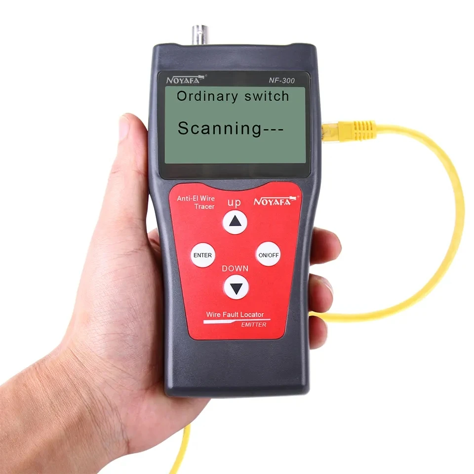 Multi Network Cable Tester Digital Lcd Display Wire Tracer Tracker Wire Fault Break Locator