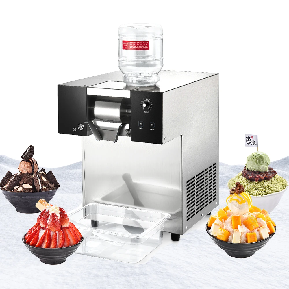 

Snow Flake Ice Bingsu Machine с воздушным охлаждением, автоматическая машина Bingsu, бритва для продажи, корейский порошок мороженого, очистка воды