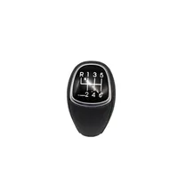 437112W200 Car 6 Speed Manual Leather Gear Shift Knob for Hyundai Santa Fe DM IX45 Sports 2012-2015 Car Accessories