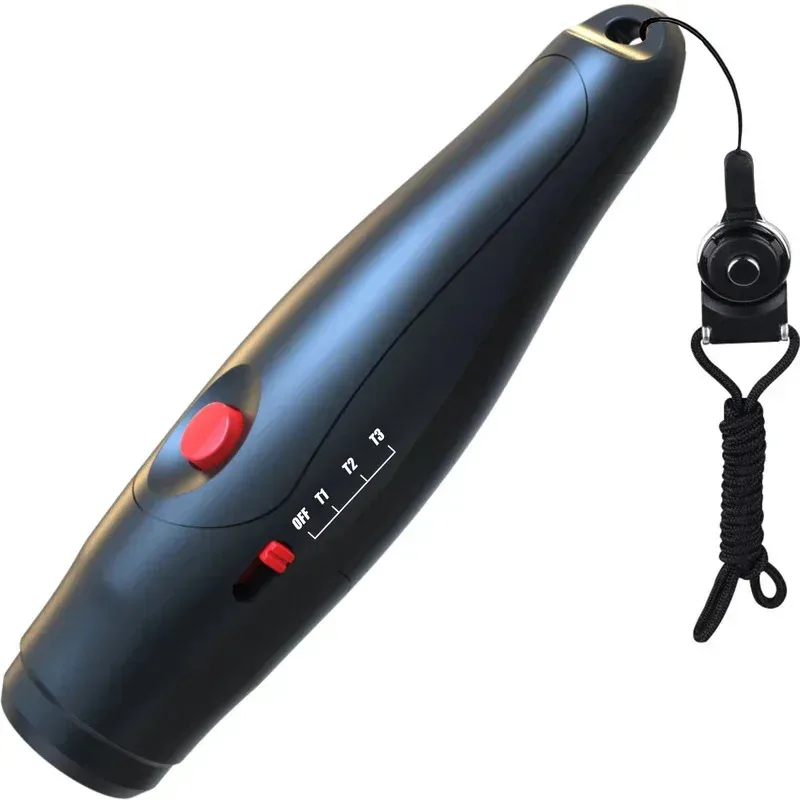 Silbato Electrónico, Silbato para Entrenadores, 3 Efectos de Sonido, Silbato para Entrenadores con Cordón, Silbato para Profesores Escolares, Silbato Deportivo para Entrenadores