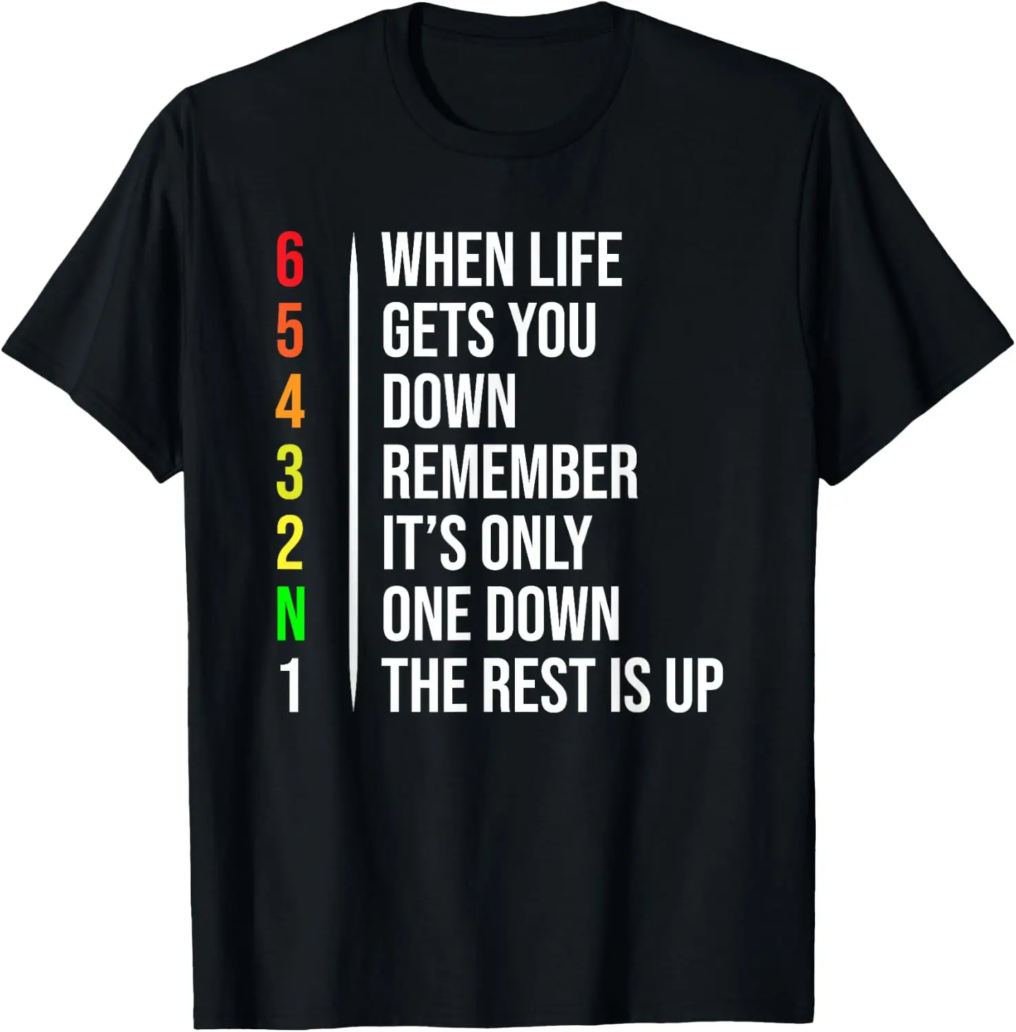 Motorbike Motorcycle Gears When Life Gets You Down T-Shirt 100% Cotton Trendy Y2K Short-Sleeve Tee-Soft, Quick-Drying,