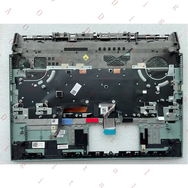 WW FOR Dell G15 5510 5511 Laptop Keyboard Palmrest with RGB Backlight 04CKKP 4CKKP