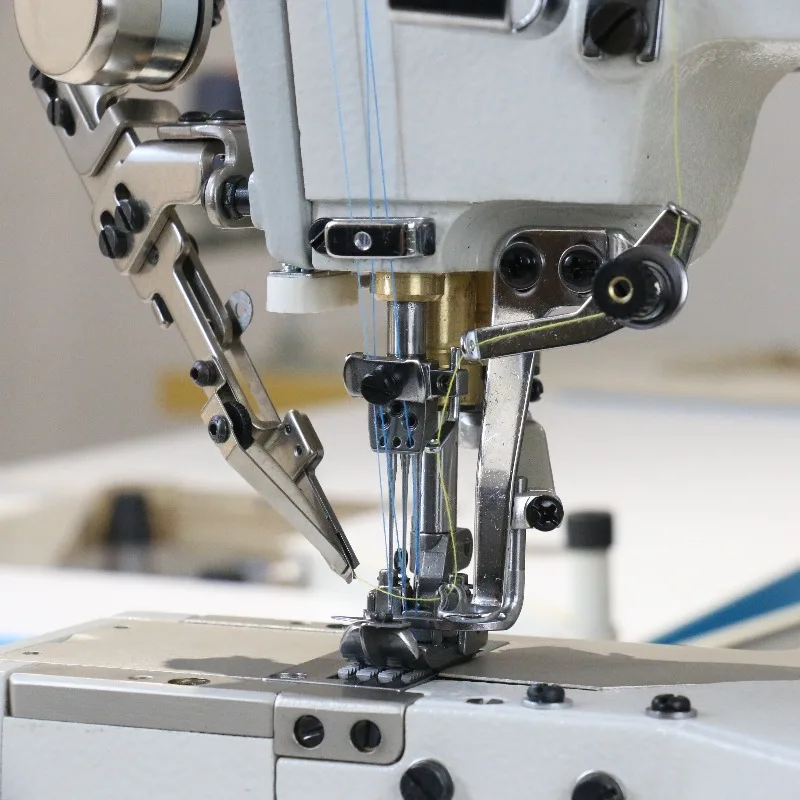 Direct Drive Automatic Thread Cutting High-speed Small Square Head Interlock Sewing Machine HK-600-01CBUT