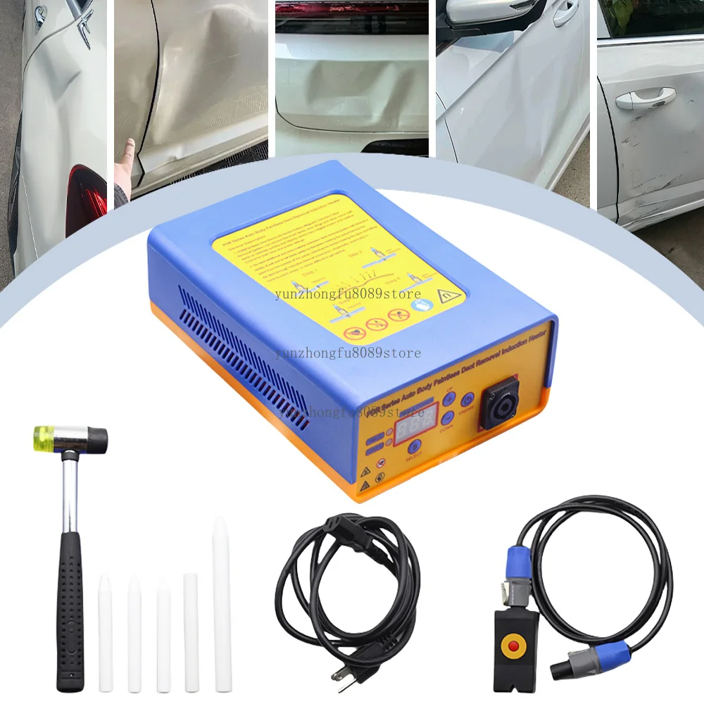 1380W PDR Car Dent Repair Tools 110V/220V Portable Sheet Metal Paintless Dent Repairing Machine Induction Heating Equipment