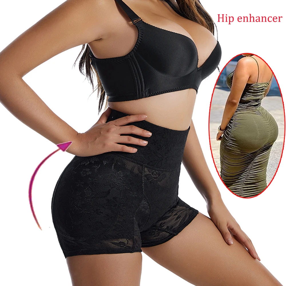 Hip Enhancer Shapewear Women Butt Pad Underwear Body Shaper Hip Pads Butt Lifter Control Panties