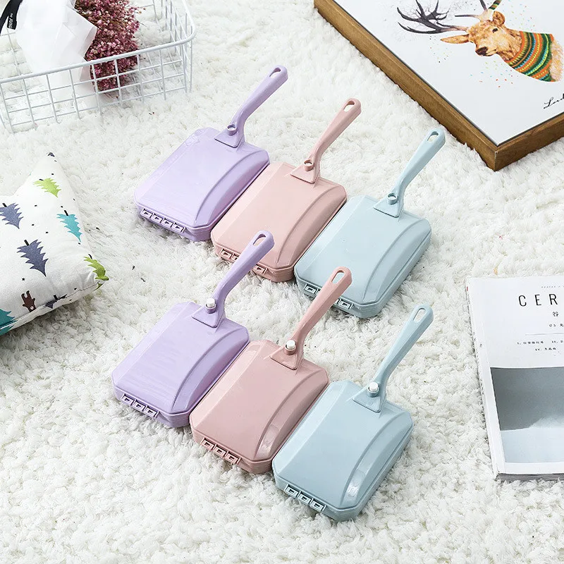 

Creative Handheld Carpet Table Brush Plastic Floor Sweeper Crumb Dirt Cleaner Roller Tool Home Cleaning Brushes Accessories
