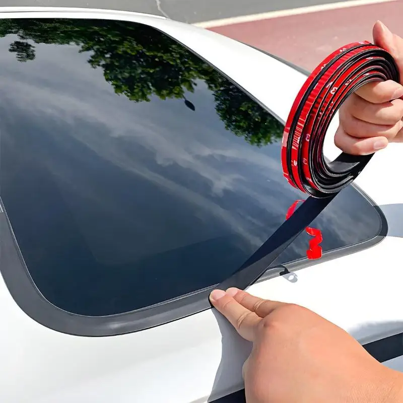 Auto-Gummidichtungsstreifen Dachfenster-Dichtungsleiste Auto-Gummi-Ungeschnittene Dichtungsaufkleber Zubehör Windschutzscheiben-Dichtungsstreifen – Detail 10