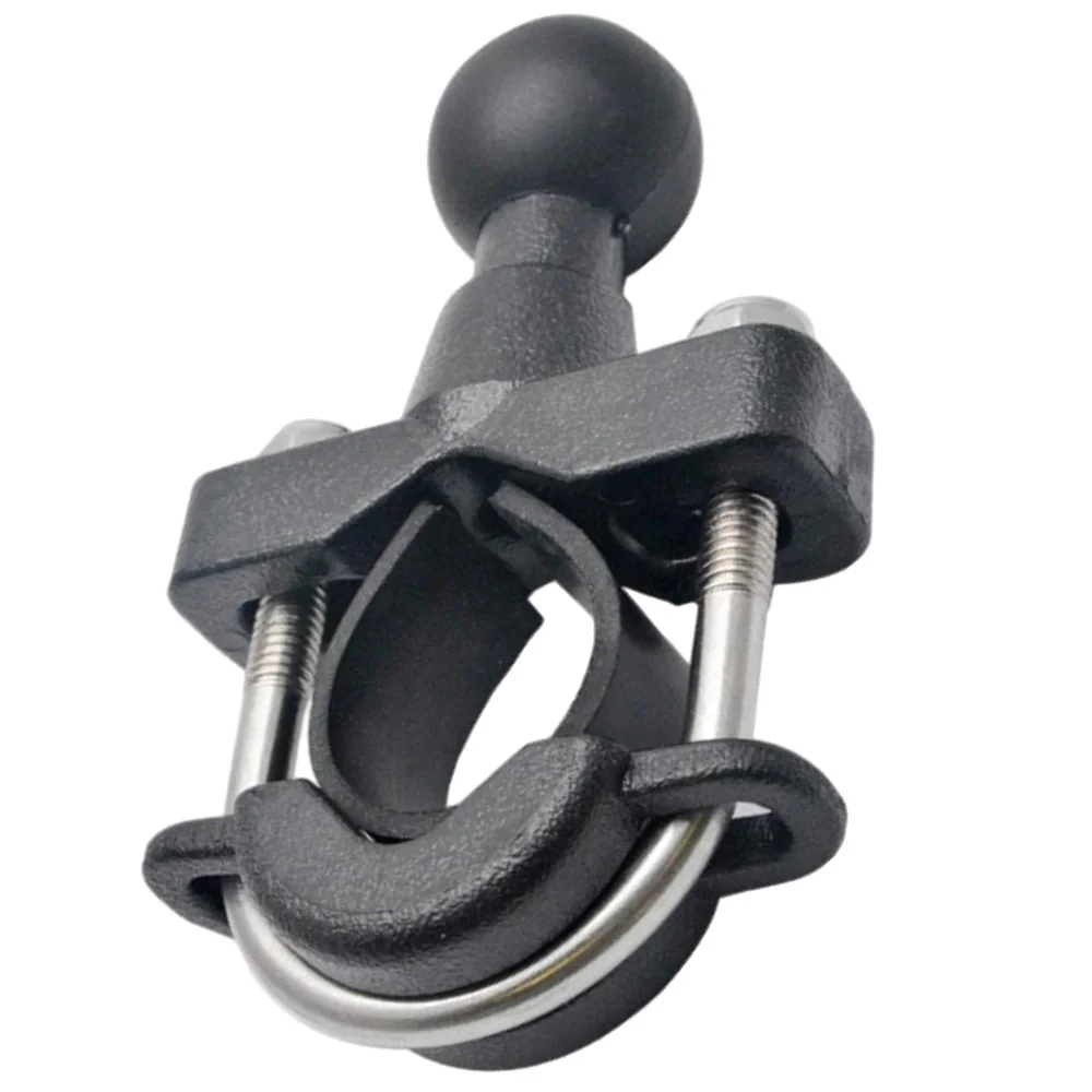 

Универсальный комплект монтажной основы U-образного болта для руля мотоцикла от 3/4 до 1 1/4 дюйма, шаровой зажим, кронштейн для держателя телефона на мотоцикле