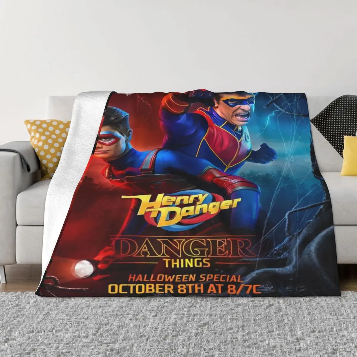 Henry Danger 1012 Blankets Quilt For Bed Thin Wadding Blanket Throw Blanket