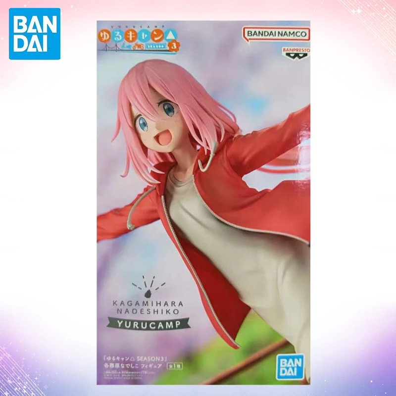

В наличии Bandai Original Banpresto Laid Back Camp Kakamigahara Fuko Фигурка Модель Персонажи аниме подарки wb
