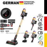 V18 Cordless Vacuum Cleaner, 550W 45KPA  Cordless Stick Vacuum Cleaner With Touch Screen, Self-Standing,Wall Mount Charging