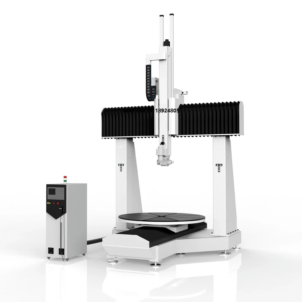 

Lower Noise 5 Axis CNC Wood Router Foam Mold Marking 3D Wooden Foam Sculpture Carving Machine for Mould Industry