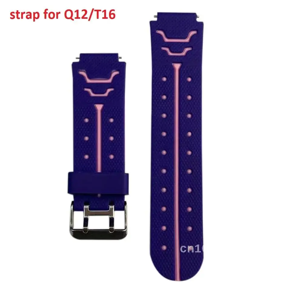 Silica Strap for Kids Watch Q12 LT21 T16 20MM Strap for P8 P8Plus Y20 Y20pro P8Plus GT Watch 22MM for K22 L15 L16 L13 Watch