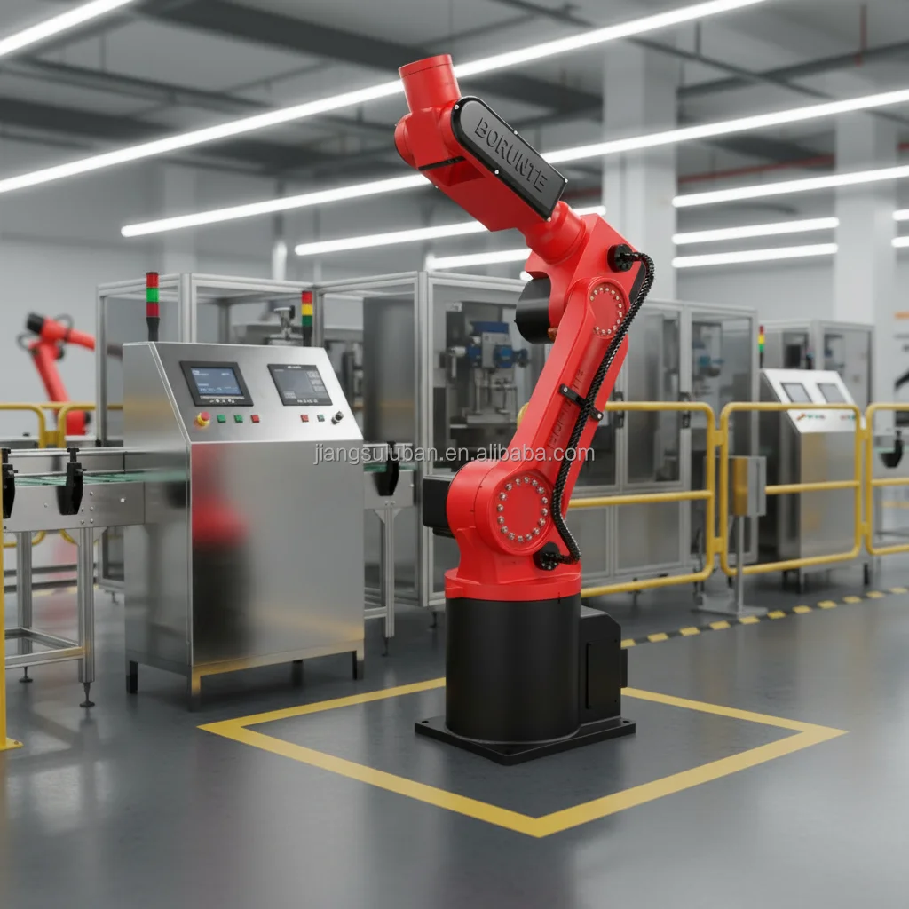 Custom Controlled Robotic Arm, Suitable for CNC and  Welding Operations Industrial Automation Equipment