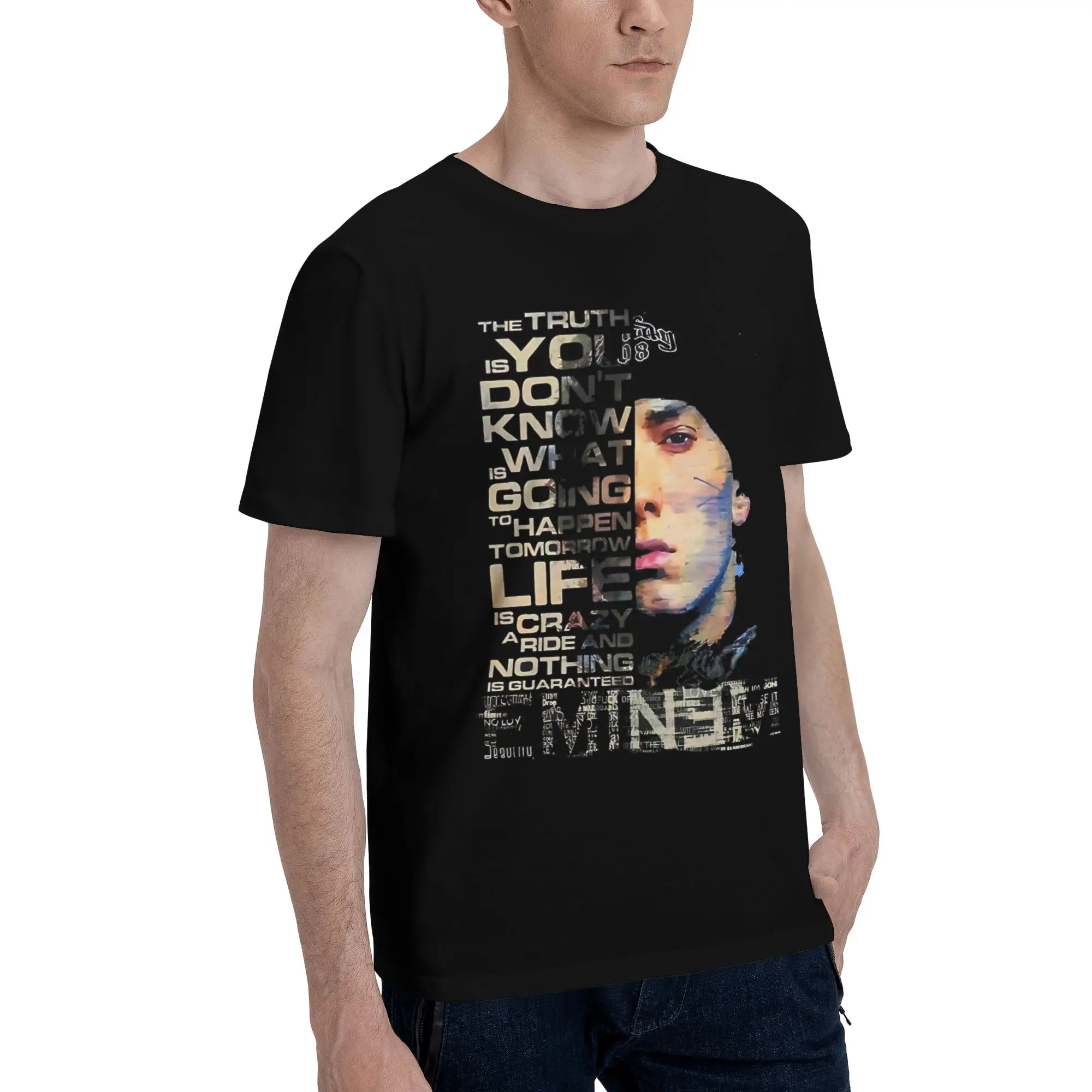 Stan  Novelty 100% Cotton T-Shirt Eminem Tees Tops For Men