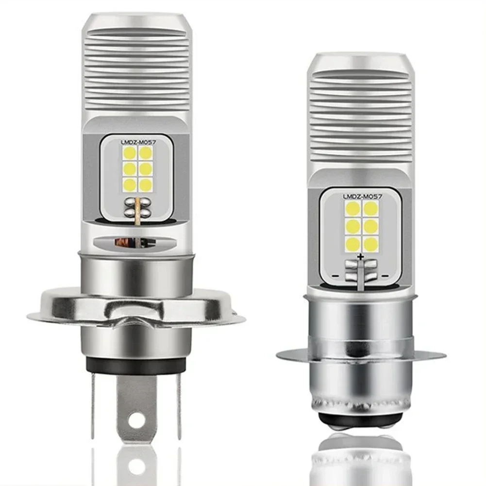 HOT Motorcycle Light PROJECTOR 1200LM Plug & Play 12V T19 12VDC White 2525W BULB HEADLIGHT Headlight P15D-25-1