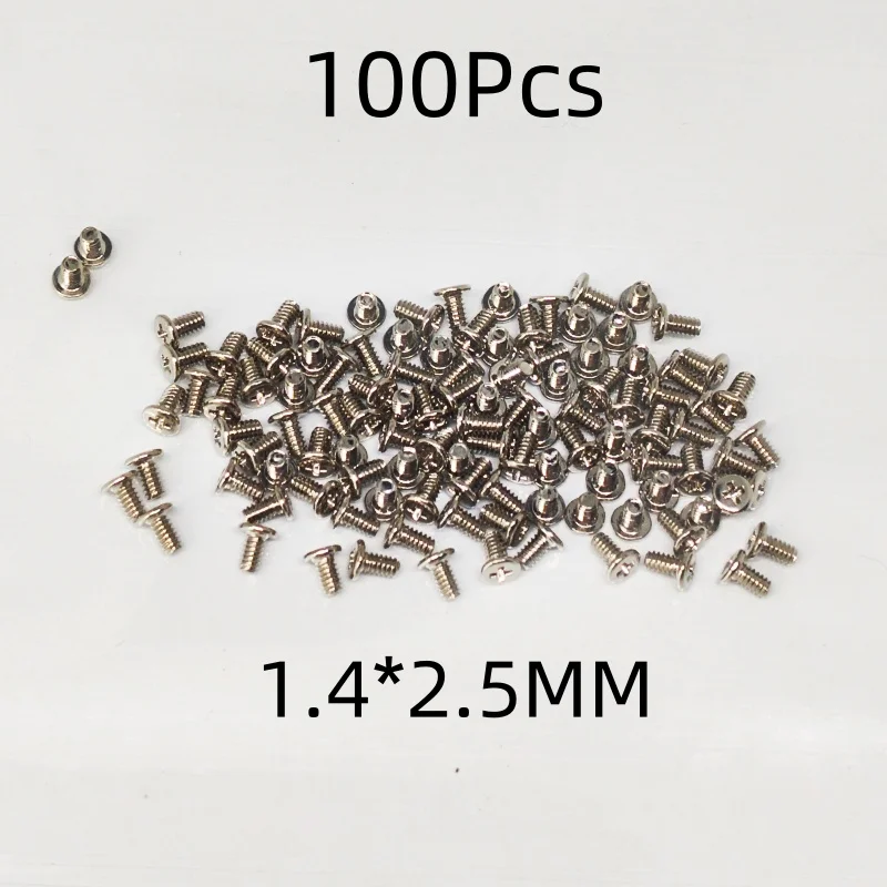 100PCS 2.5/3.0/3.5 MM Screw for Samsung Galaxy S22 S23 S5 S6 S7 S8 S9 S10 S20 S21 Plus Note 20 10 9 8 5 4 Mobile Phone Screws