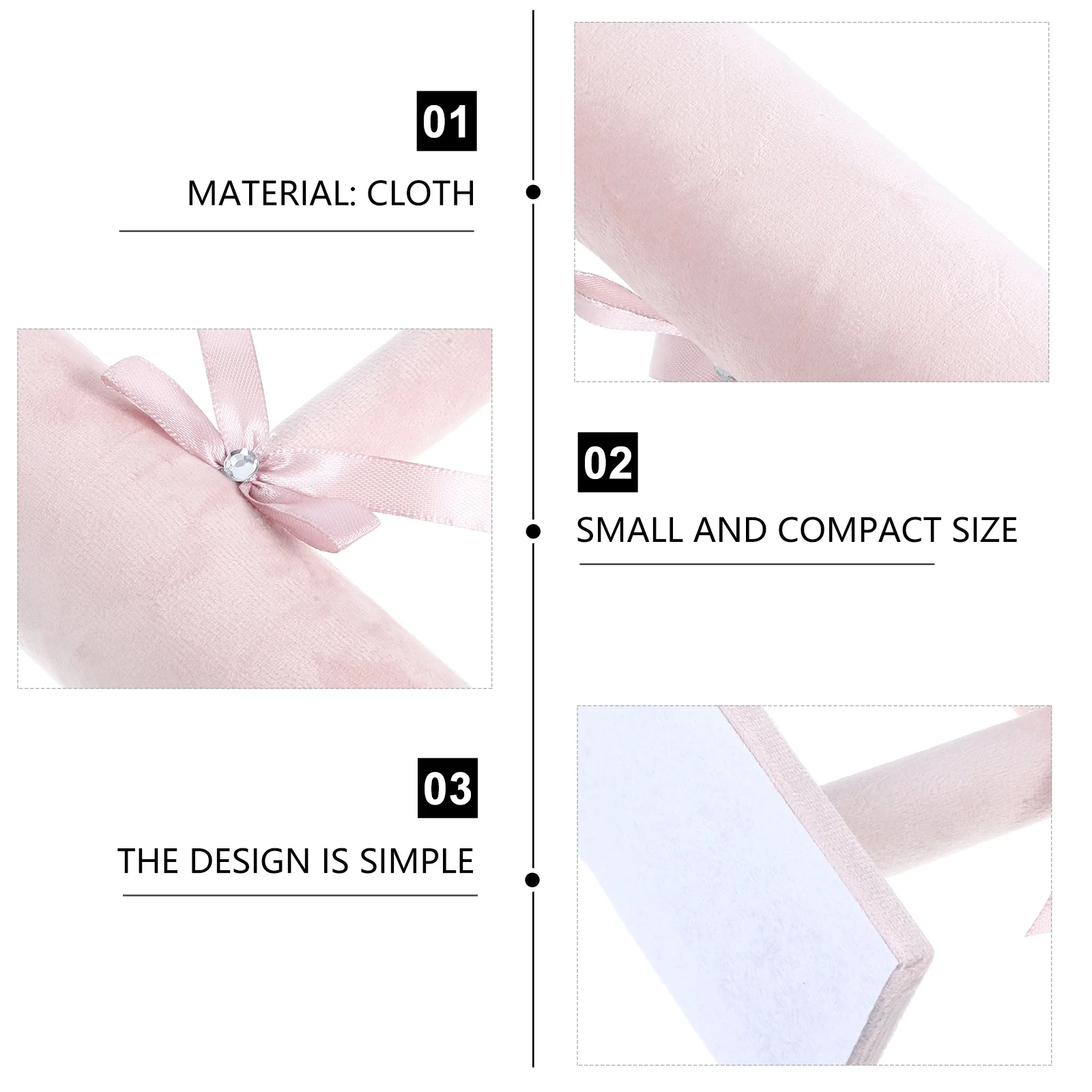 سوار حامل غرامة صنعة رف شاشة حامل مجوهرات المنزل هيرباند المنظم مجوهرات تخزين الرف الإسورة عرض موقف