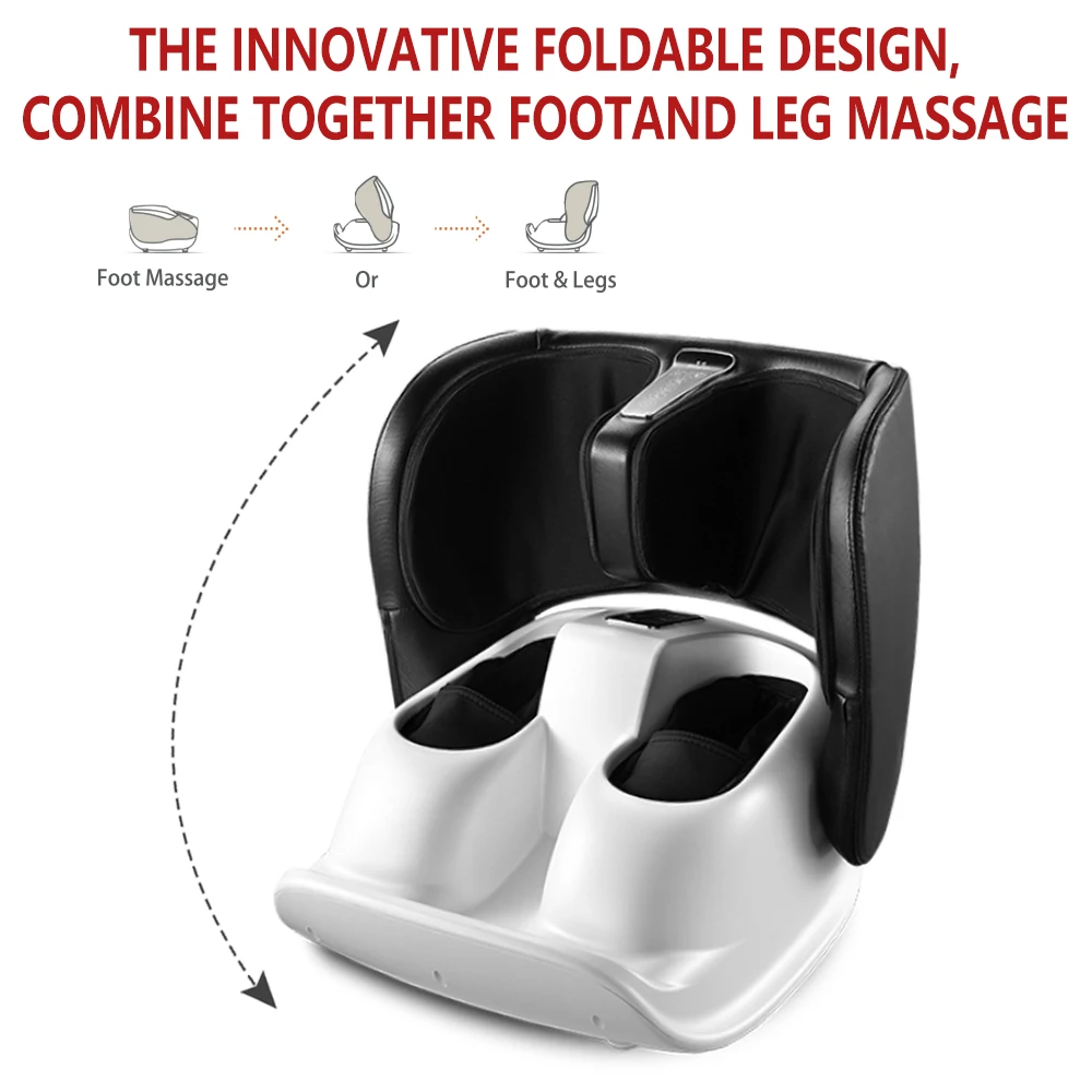 เครื่องนวดเท้า Shiatsu เพิ่มการไหลเวียนโลหิต การนวดลึกด้วยการบําบัดด้วยความร้อนเนื้อเยื่อลึก