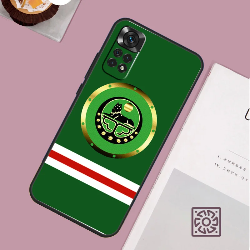 Chechnya Chechen Flag Case For Xiaomi Redmi Note 12 11 8 9 10 13 Pro 12S 11S 10S 9S Redmi 13C 9C 10C 12C Cover