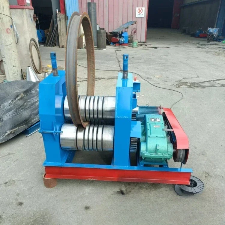 Channel steel bending machine Channel steel bending machine Small channel steel bending machine can bend outer inner circle