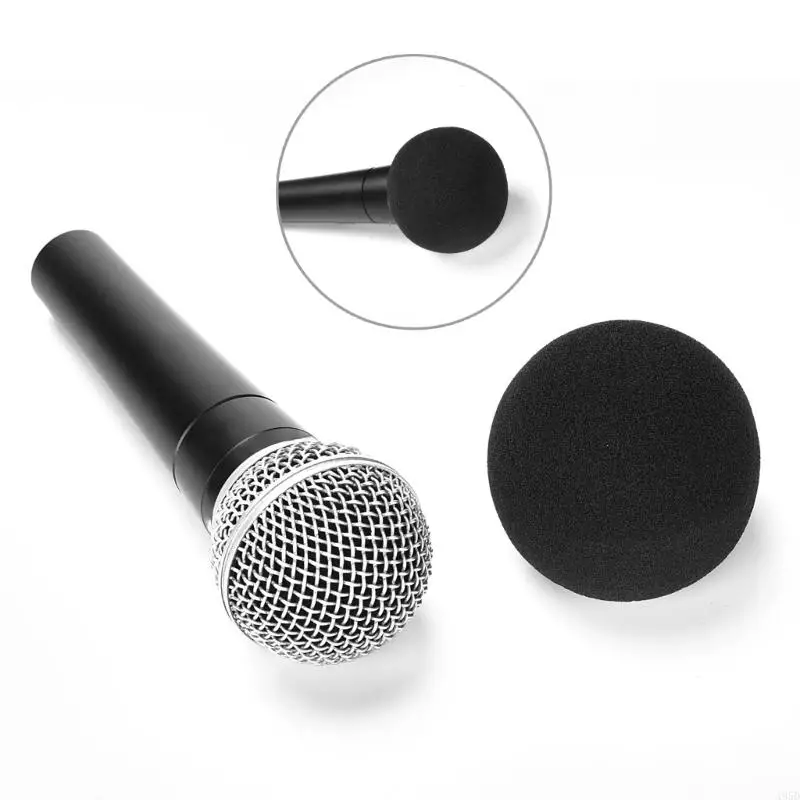 Professional Mics Windscreen Shielding Microphone Cover for 58 SM48 Eliminates Breath Noise Enhances Sound Quality view 3