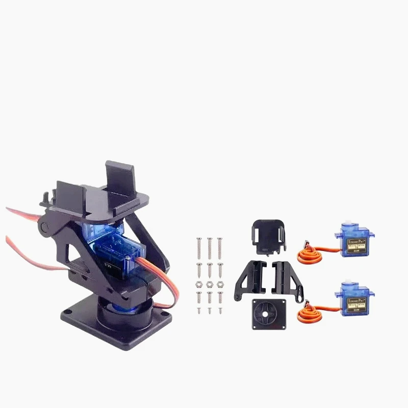 

Пластиковый кронштейн для облачной платформы SG90, градусы свободы, двухосевой сервопривод, можно вращать только кронштейн датчика