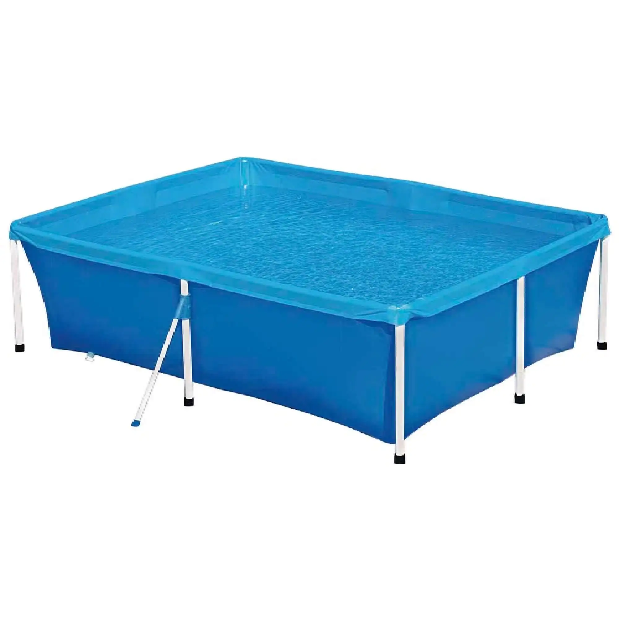 PISCINA Rectangular de 2000 litros de PVC, 2,11m x 1,64m x 58cm, azul MOR - 1004