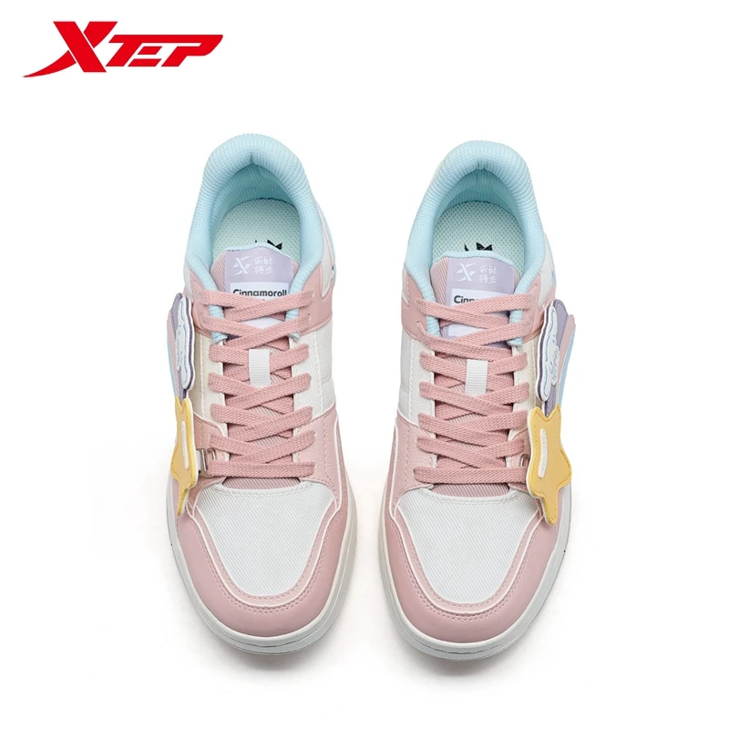 Xtep Sports Shoes For Women 2024 Summer Mixed Color Women\'s Athletic Shoes Trekking Everyday Durability Sneakers 976218330019