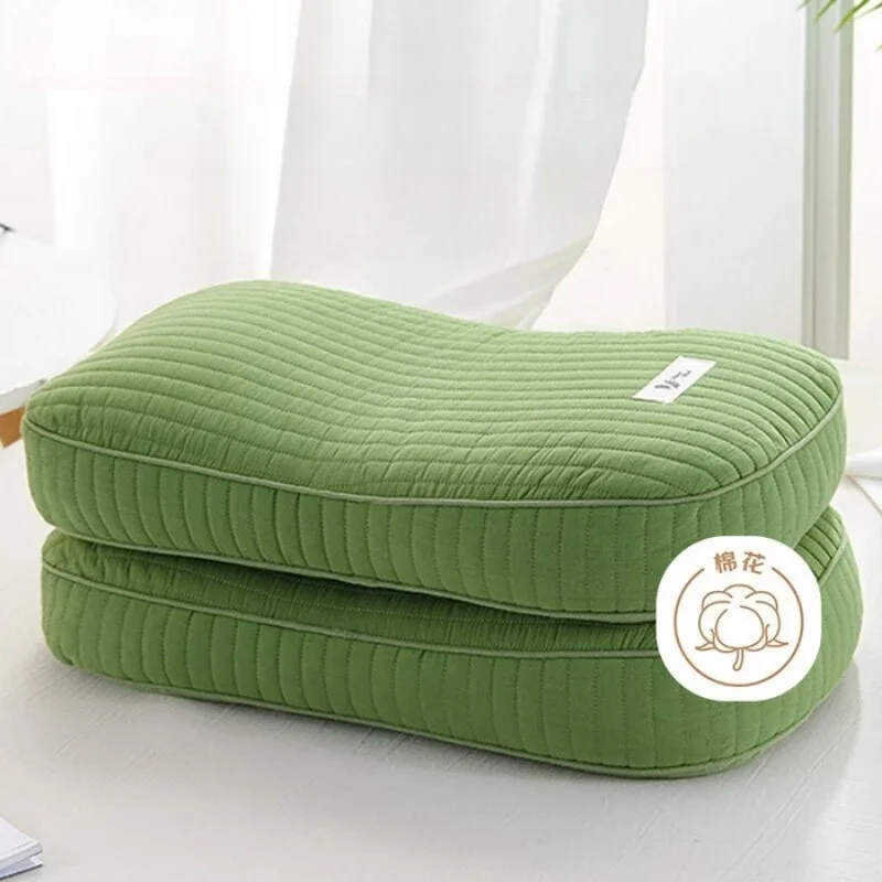 2025 new all-buckwheat pillow pillow core cotton pure buckwheat leather shell to help sleep, a pillow for home use