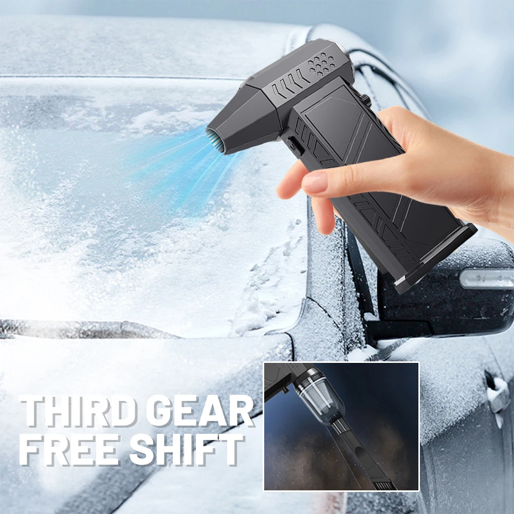 Powerful Air Blower 300000RPM Mini Turbo Jet Fan High Speed Turbo Violent Fan Brushless Motor Handheld Duct Fan PC Cleaning Tool