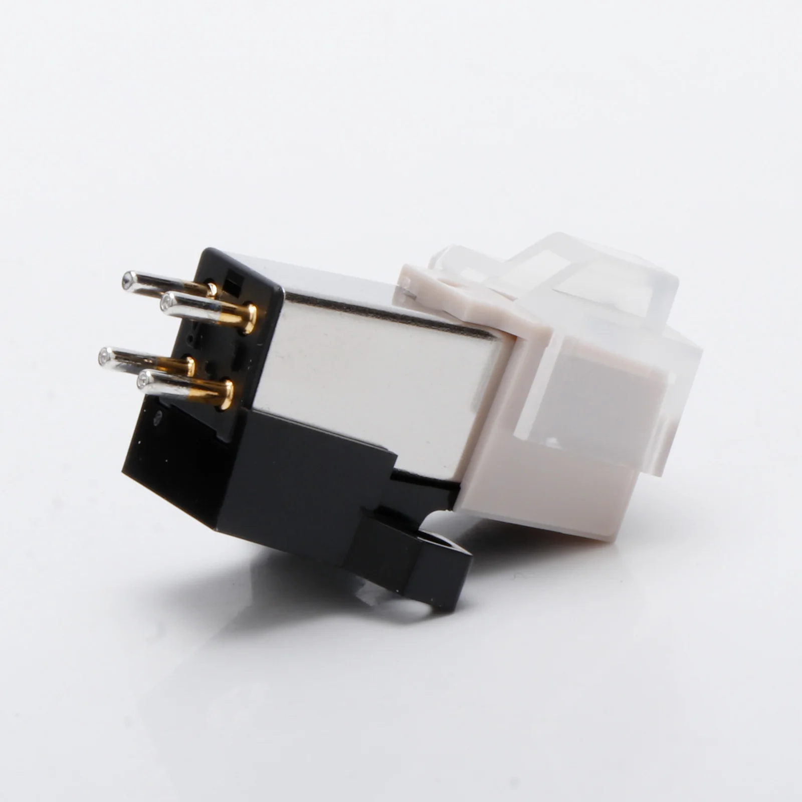 Áudio técnica at3600/at95e cartucho magnético em movimento mm cartucho de alta qualidade lp cola preta/cartucho fono branco stylus