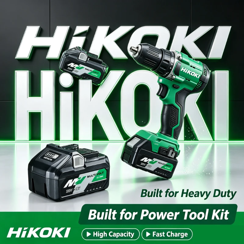 Original HiKOKI 8.0Ah Lithium Battery,high Output,fast Heat Dissipation,fit BSL36A18 BSL36B18,for Hitachi Cordless Power Tools