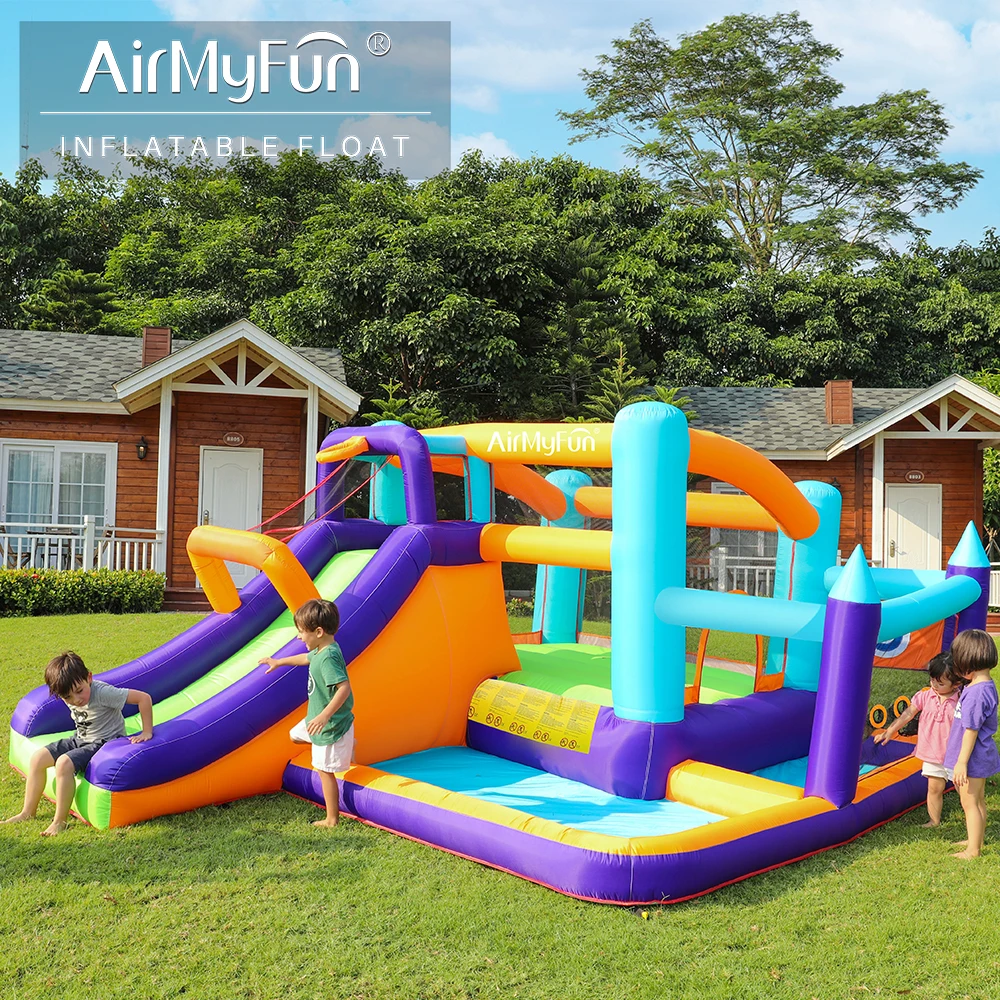 

Airmyfun manufacturer party large bouncer jumper moonwalk dart balls commercial bouncing house inflatable bounce castle