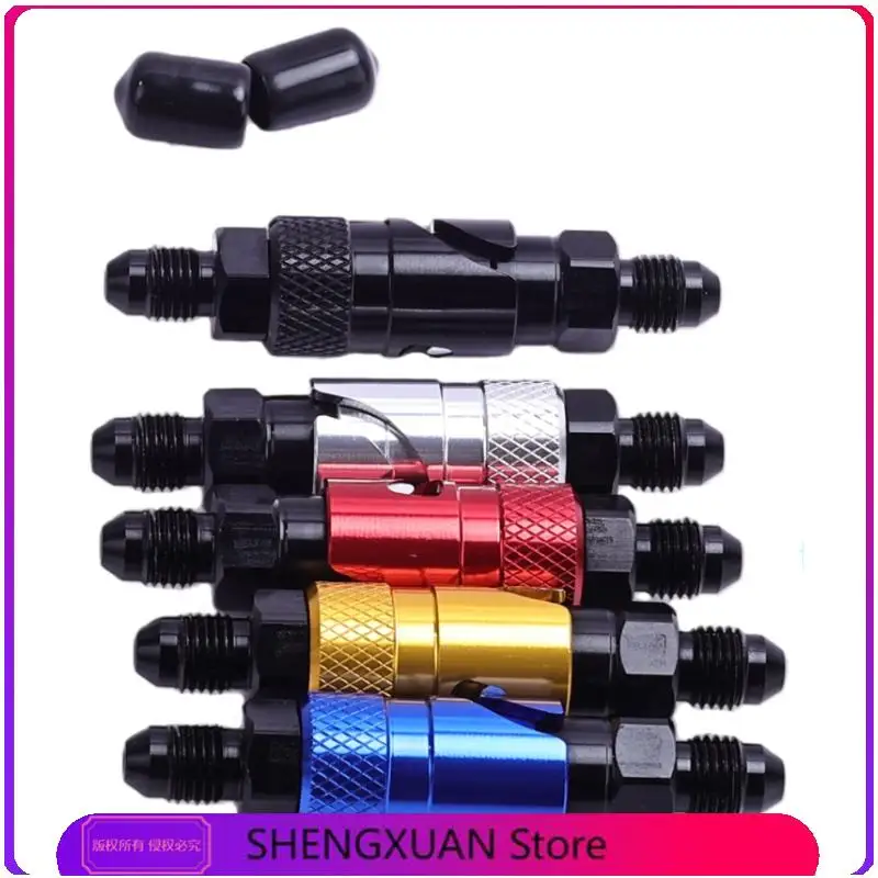 Motorcycle AN3 3AN Brake Fluid Quick Removal Cover Disassembly Replace Brake Line Connector Universal Quick Disconnect Fitting