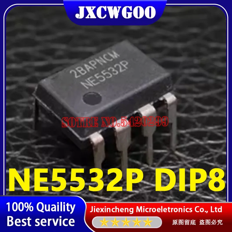 10-50-100PCS NE5532P NE553 DIP8 New original High Performance Low Noise Dual Operational Amplifier